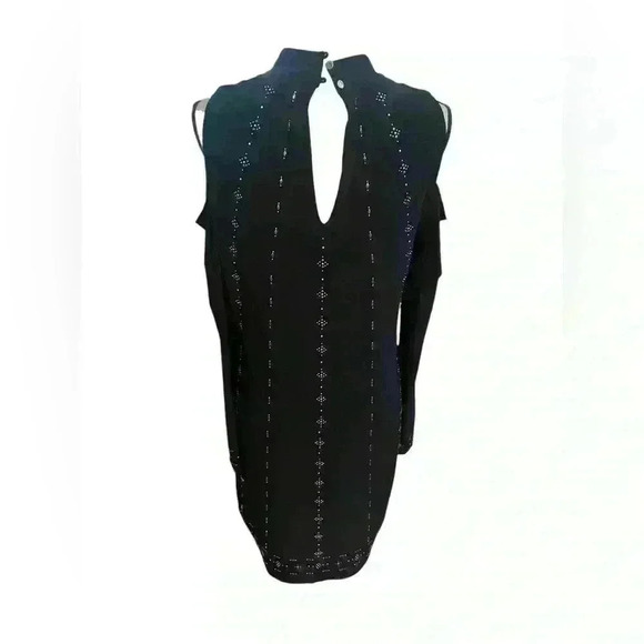 White House Black Market Cold Shoulder Dress - Picture 2 of 8